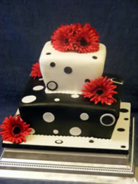 Novelty wedding cake by Catherine Scott