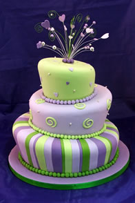 Novelty wedding cake by Catherine Scott
