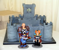 Novelty wedding cake by Catherine Scott